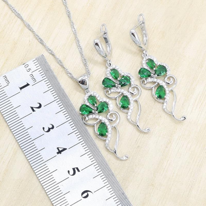 Mariella 925 Sterling Silver -  Jewelry Sets For Women Earrings/Pendant/Necklace/Ring/Bracelet