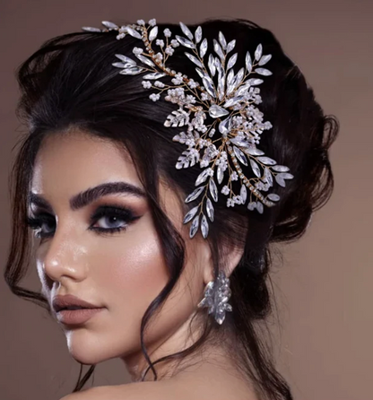 Rhinestone Headband Bridal Headpiece