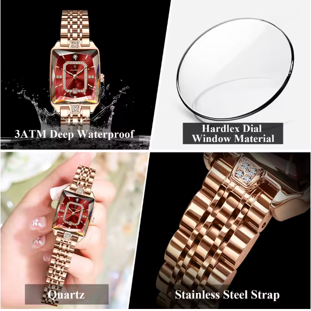 Prestige Horology Luxury Watch - Top Elegant Women Waterproof Wristwatch