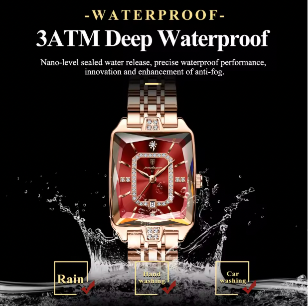 Prestige Horology Luxury Watch - Top Elegant Women Waterproof Wristwatch