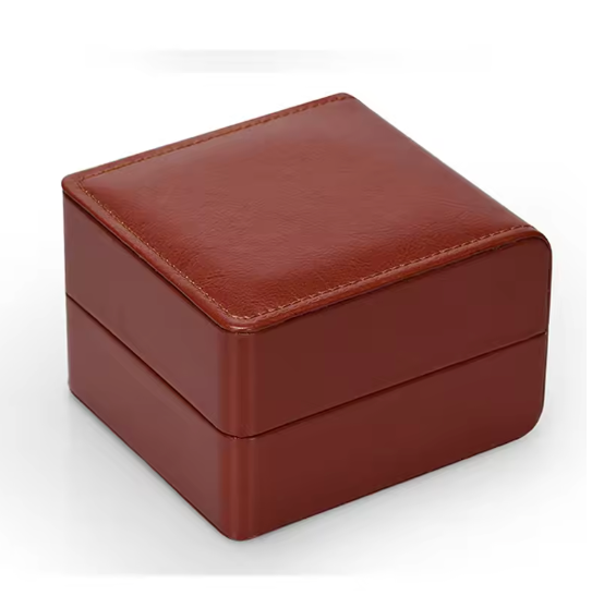 John's Leather Watchbox - Travel Display Case - Accessories Storage box