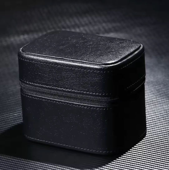 John's Leather Watchbox - Travel Display Case - Accessories Storage box